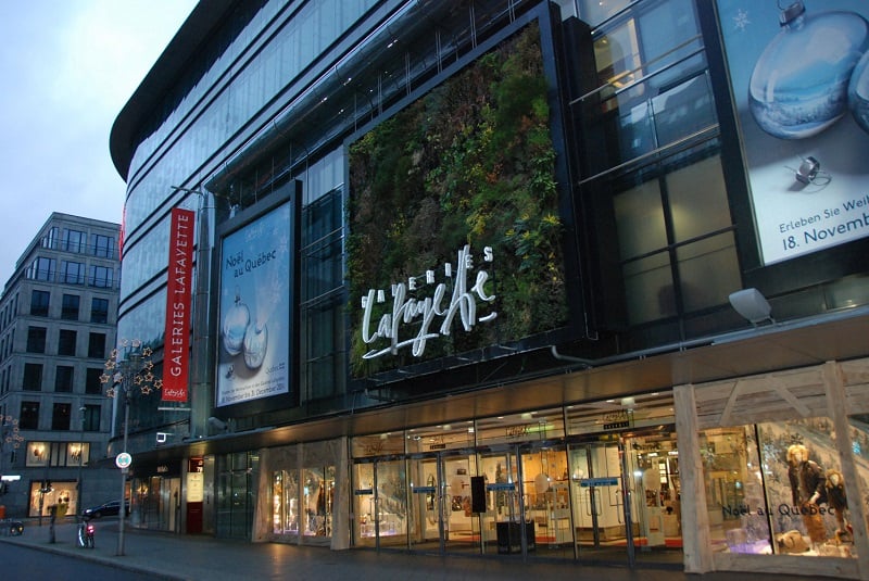 Loja Galeries Lafayette em Berlim 