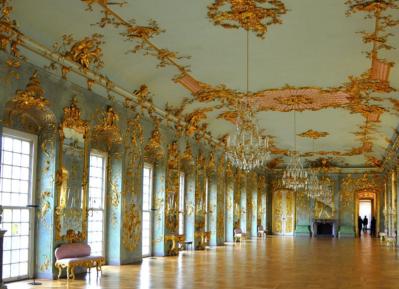 Intrior do Palácio Charlottenburg