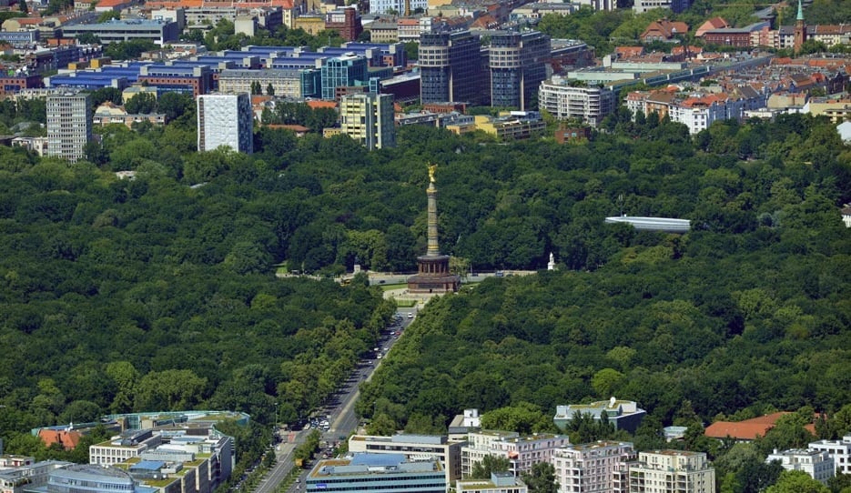 Bairro Tiergarten em Berlim