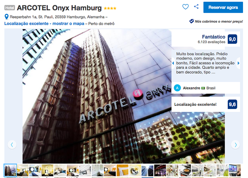 Hotel ARCOTEL Onyx Hamburg em Hamburgo