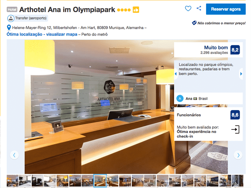 Hotel Arthotel Ana im Olympiapark em Munique