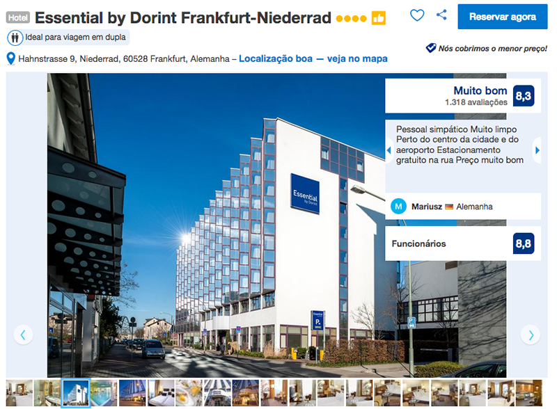 Hotel Essential by Dorint em Frankfurt