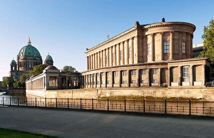 Antiga Galeria Nacional em Berlim