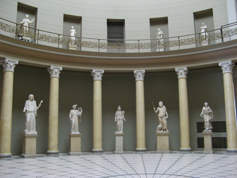 Interior do Museu Altes em Berlim