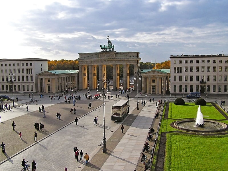 Praça de Paris em Berlim