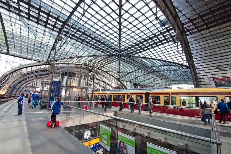 Hauptbahnhof Station em Berlim