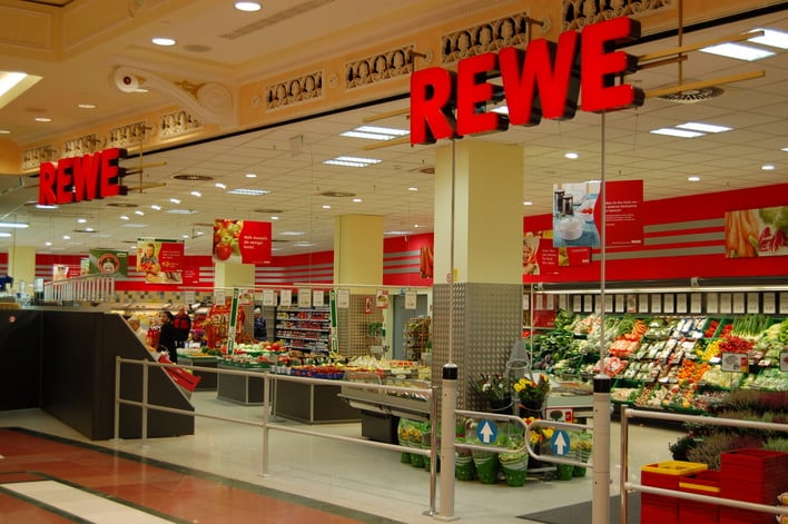 Supermercado Rewe em Berlim