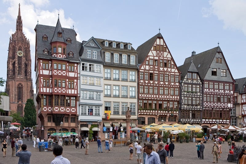 Centro turístico de Frankfurt