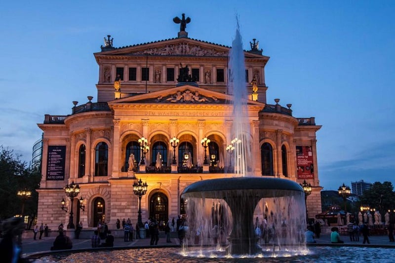 Alte Oper em Frankfurt