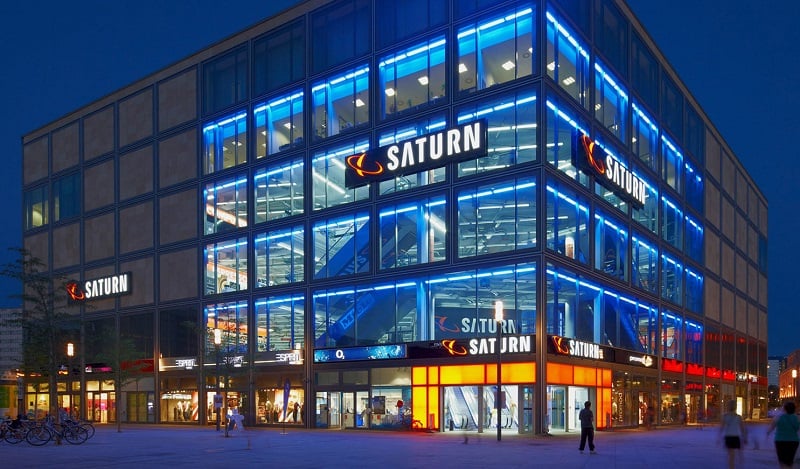 Loja Saturn em Berlim