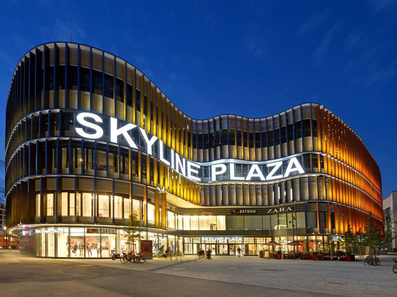 Shopping Skyline Plaza em Frankfurt