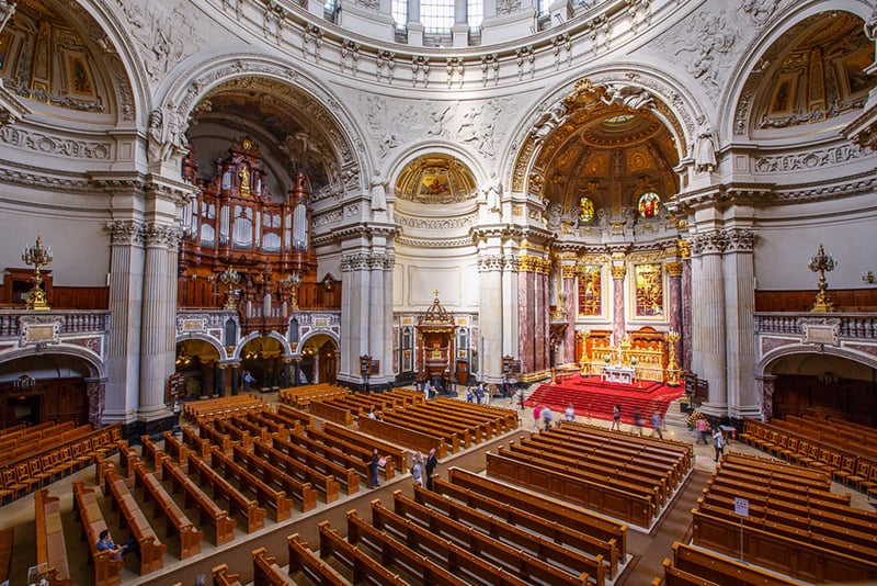 Interior da Catedral de Berlim