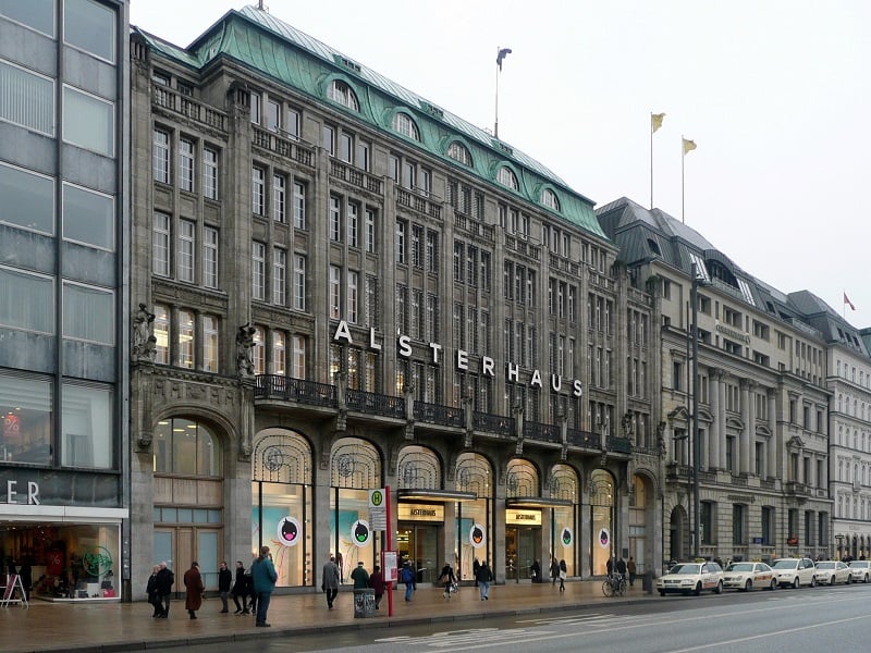Loja de departamento Alsterhaus em Hamburgo