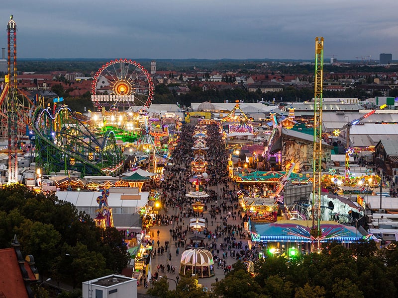 Oktoberfest em Munique na Alemanha