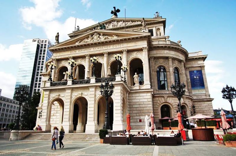 Velha Ópera em Frankfurt