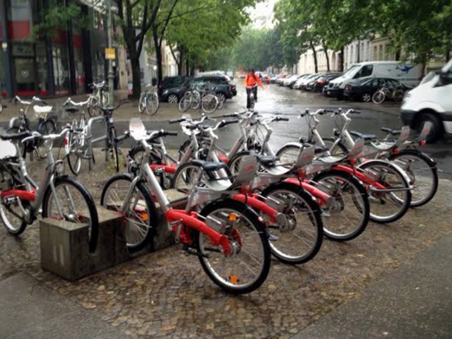 Aluguel de bicicleta em Berlim