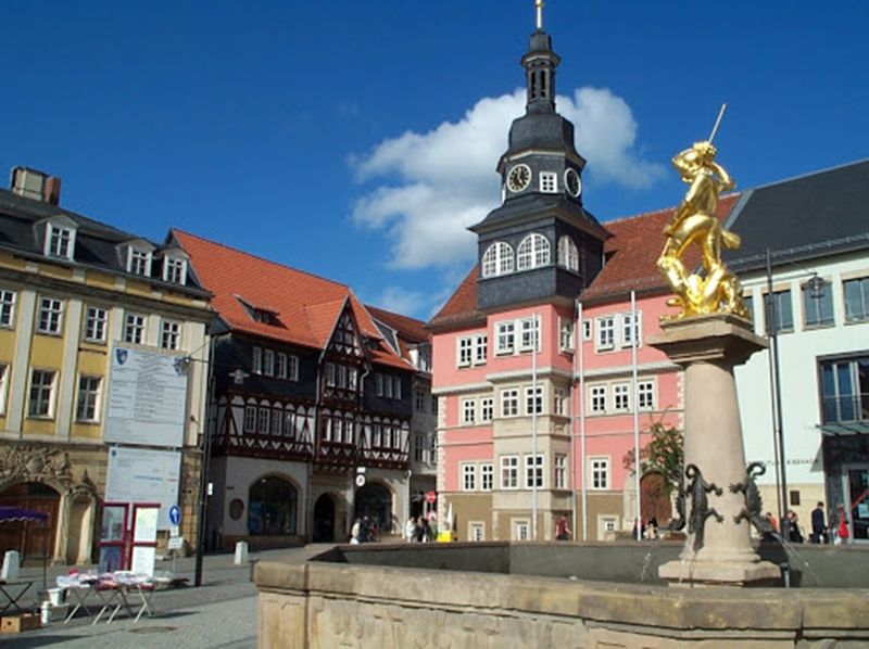Eisenach na Alemanha 