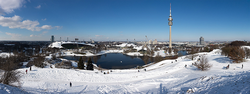 Olympic Park em Munique