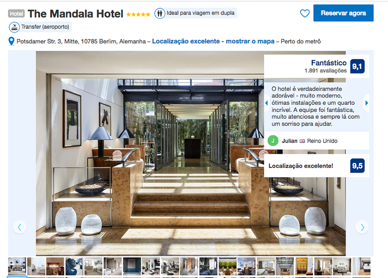 The Mandala Hotel em Berlim