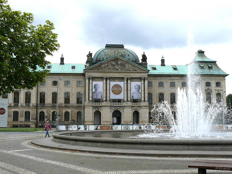 Complexo de arte Japanese Palace em Dresden