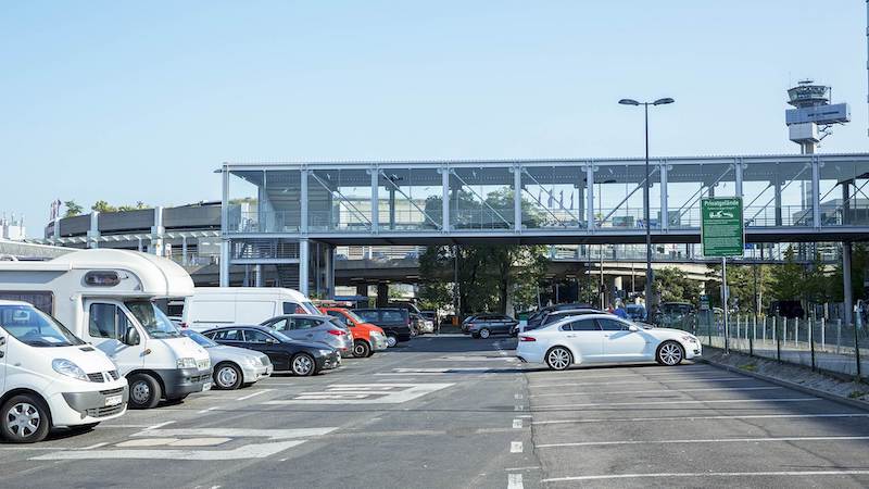 Parking do Aeroporto de Dusseldorf