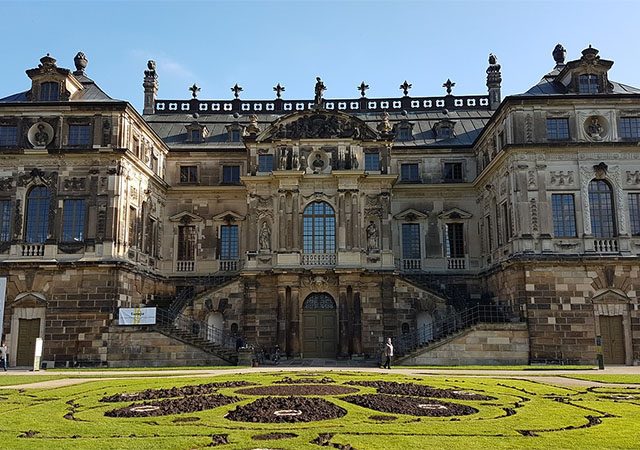 Palácio em Dresden na Alemanha