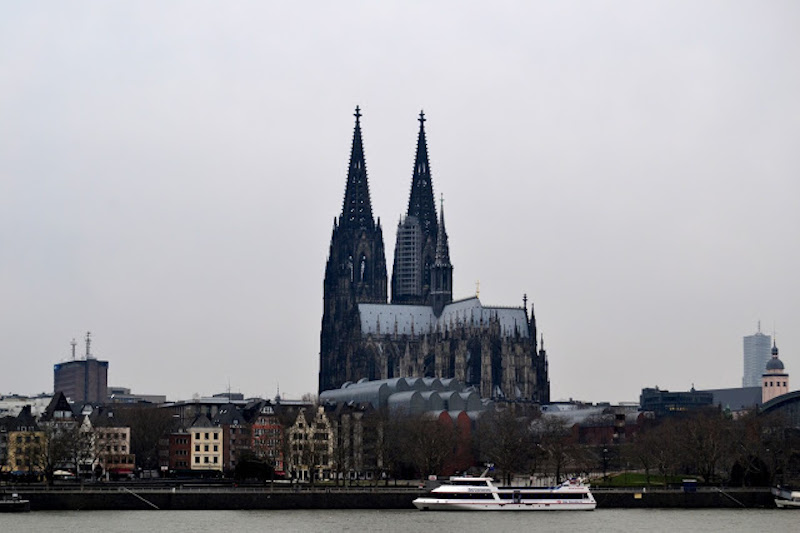 Vista da Catedral de Colonia