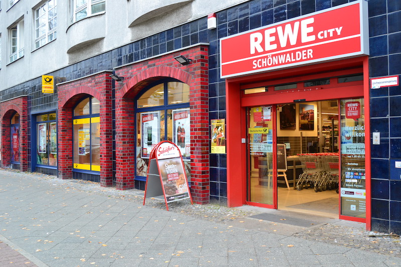 Rewe em Berlim