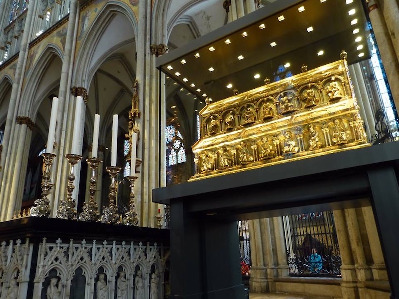 Relicário do Três Reis Magos na Catedral de Colônia