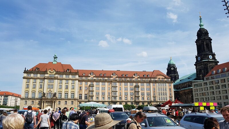 Altmarkt Square em Dresden