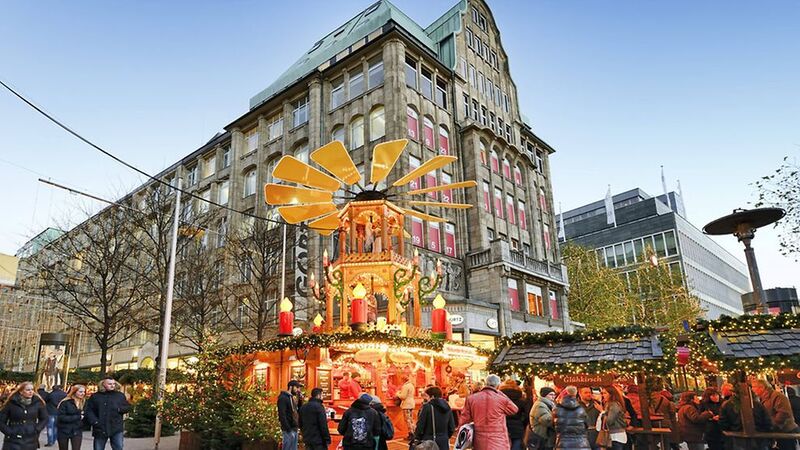 Compras de Natal em Hamburgo