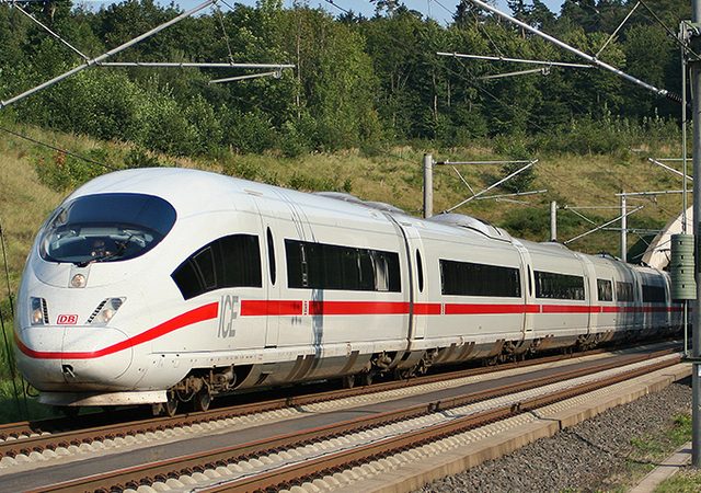 Viagens de trem em Hamburgo e Alemanha