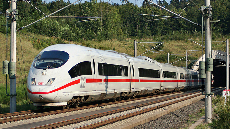 Viagens de trem em Hamburgo e Alemanha