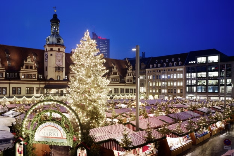 Mercados de Natal em Leipzig