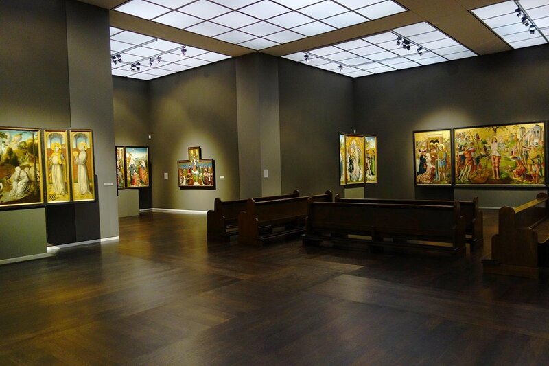 Interior do Museu Wallraf–Richartz em Colônia